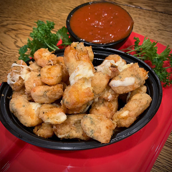 Deep Fried Garlic Cheese Curds